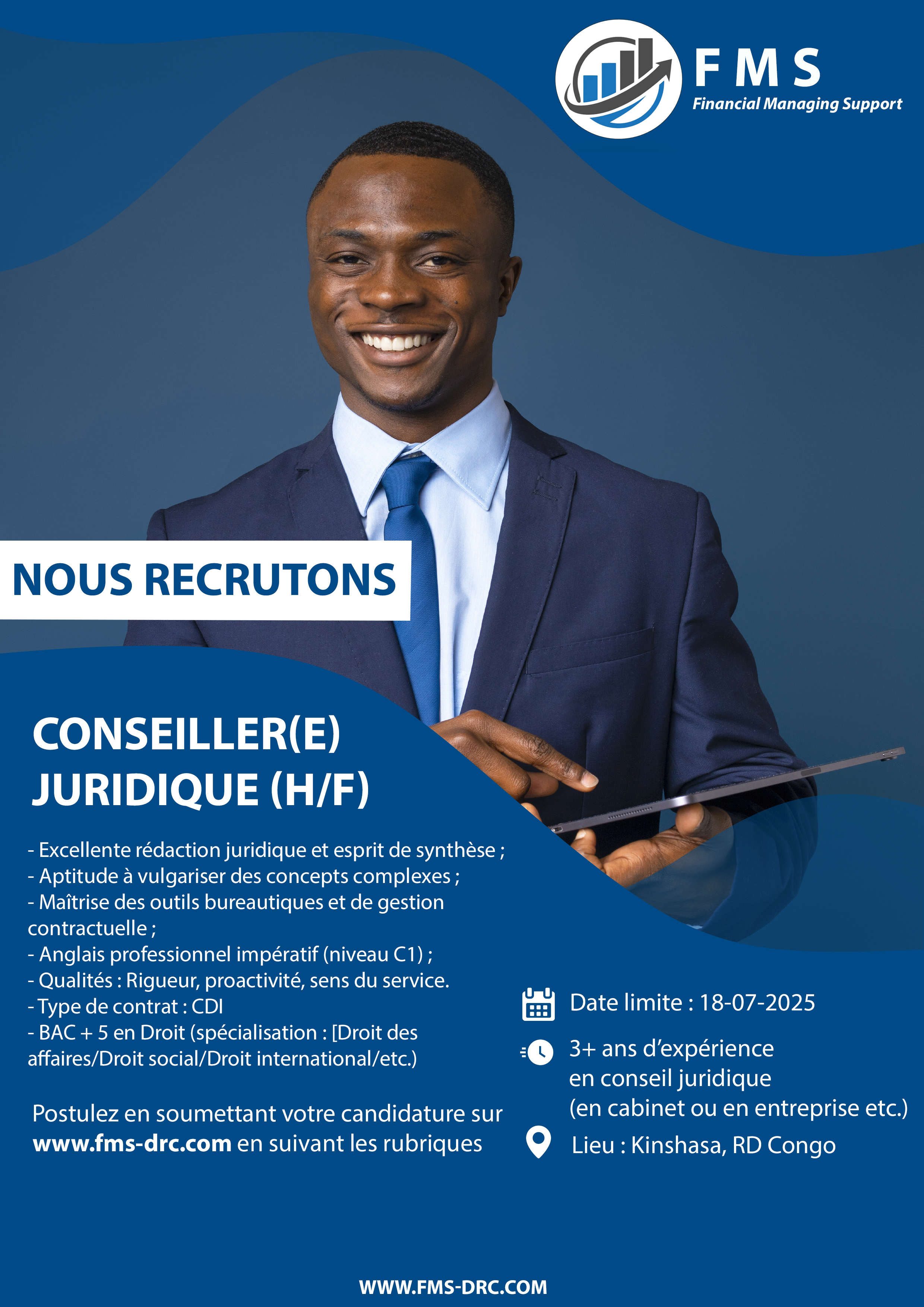 Affiche Conseiller Juridique